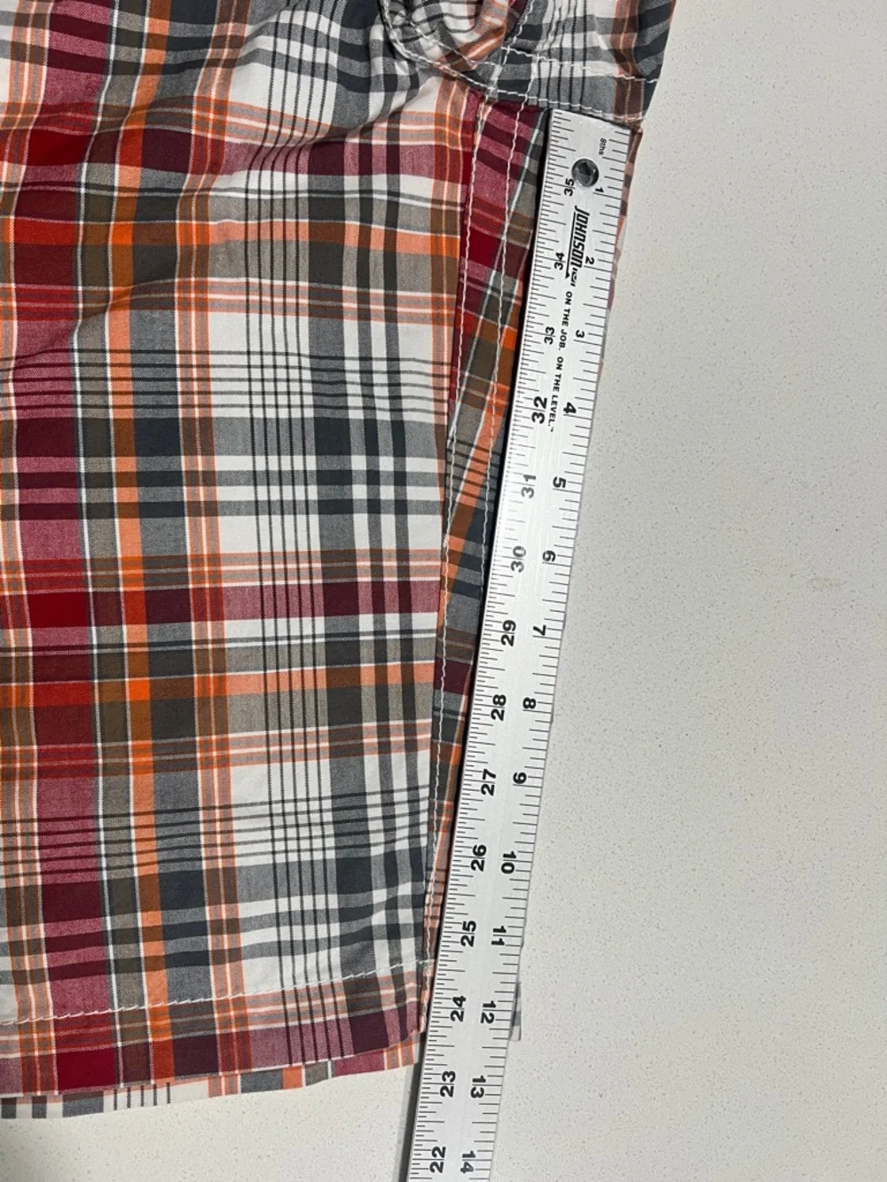 Aeropostale Multicolor Plaid Cargo‎ Shorts